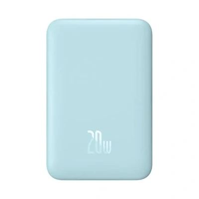 Afbeelding van Baseus Mini 10.000 mAh Powerbank Zwart Compact Met MagSafe &amp; Fast Charge 20W USB C Geschikt voor Apple iPhone en andere smartphones