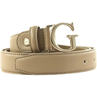 Afbeelding van GUESS Riem Adjustable Pant Belt W95 Ivory Beige