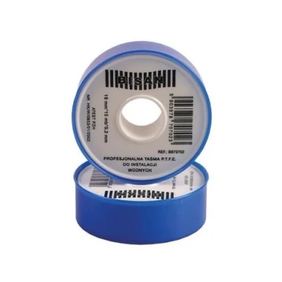 Afbeelding van Water Plumbers Teflon White PTFE Tape Thread Seal Leak Fix 15m x 19mm 0.2mm