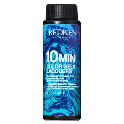Afbeelding van Redken Color Gels Lacquers 10 minutes 6ABn Brown Smoke 60ml Haibu by Kapperskorting.com