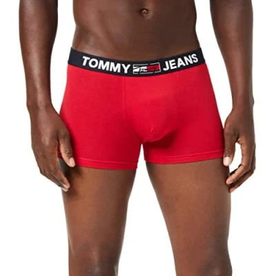 Afbeelding van Tommy Hilfiger Trunk Onderbroeken, Heren, Maat: Small, Primary red