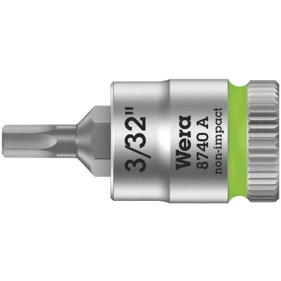 Afbeelding van Wera 05003381001 8740 A Zyklop Dopbit Inbus 3/32&quot; x 28mm 1/4&quot;