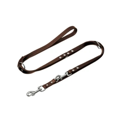 Afbeelding van Karlie Leihrleiband Rondo, geklonken L: 200 cm B: 18 mm bruin