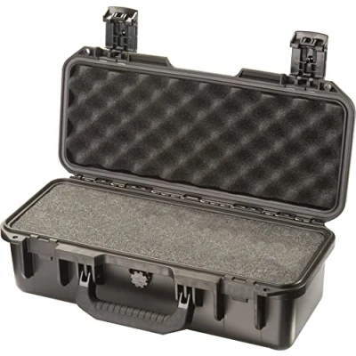 Afbeelding van Peli Storm Im2306 Compacte Langwerpige Koffer Ideaal Voor Telelenzen En Andere Voorwerpen, Water Stofdicht, Capaciteit: 11L, Gemaakt In De Vs, Met Aanpasbaar Plukschuim, Kleur: Zwart