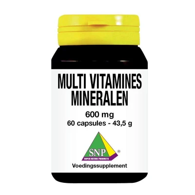 Afbeelding van SNP Multi vitamines mineralen 60 capsules