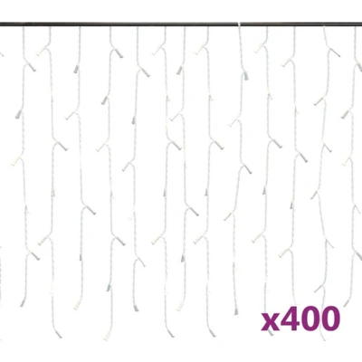 Afbeelding van Lichtgordijn met 400 LED&#039;s en 8 functies 10 m meerkleurig