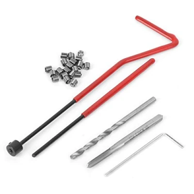 Afbeelding van Draad Reparatie Kit 25Pcs M3 Insert Boor Helicoils Coil Compatibel Hand Tool Set Met Transparante Plastic Doos Voor Verwerking Machines
