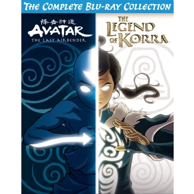 Afbeelding van Avatar The Last Airbender &amp; Legend of Korra Complete serie blu ray Import