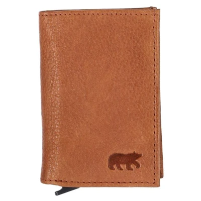 Afbeelding van Bear Design Portemonnee Pasjeshouder Frits Cognac