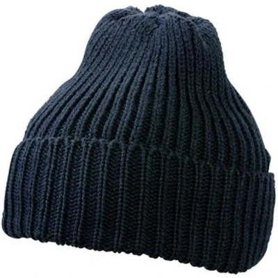 Afbeelding van Myrtle Beach Unisex Warm Gebreide Muts (Navy)