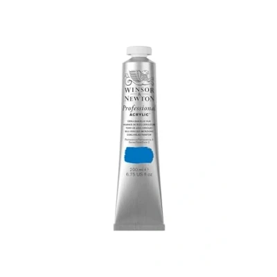Afbeelding van Winsor &amp; Newton 2337139 Professionele acrylverf, hoge dekking, kunstenaarskwaliteit, lichtecht 200ml Tube, Cerulean Blue Hue