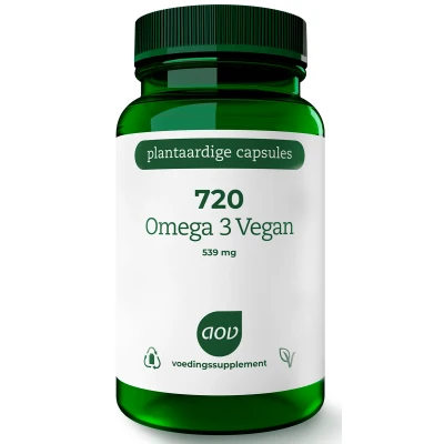 Afbeelding van 2x AOV 720 Omega 3 Vegan 60 vegacapsules