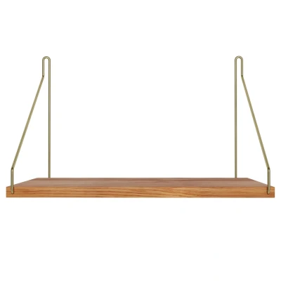 Afbeelding van Frama Shelf wandplank 40x27 naturelmessing