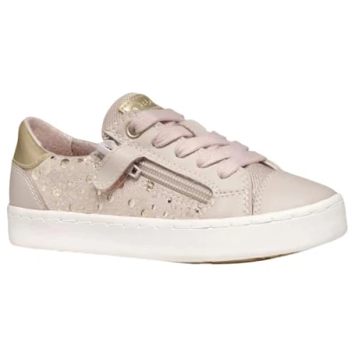 Afbeelding van Geox Sneakers laag voor kinderen, Maat: 29, Light rose platinum Leer/ synthetisch
