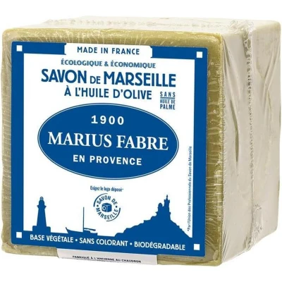 Afbeelding van Marius Fabre Savon Marseille zeep olijf in folie 400 g