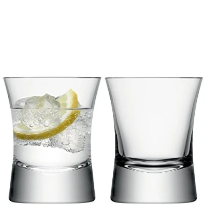 Afbeelding van LSA Moya Tumbler 290ml Helder Set van 2 Mondgeblazen &amp; Handgemaakt Glas MV13