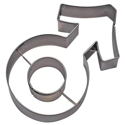 Afbeelding van Uitsteker RVS man symbool 9cm Städter