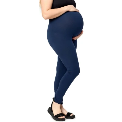 Afbeelding van Merry Style Dames Grote Maten Leggings Zwangerschapskleding Lange Katoen MS MS10 463 LE Marineblauw 3XL