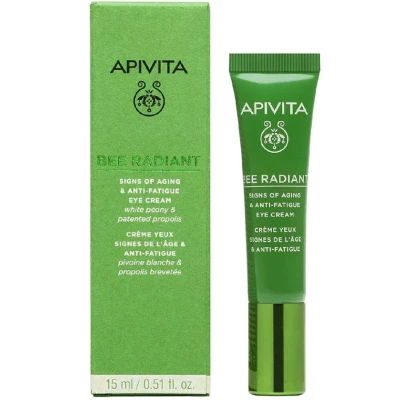 Afbeelding van Apivita Bee Radiant Signs of Aging &amp; Anti Fatigue Eye Cream
