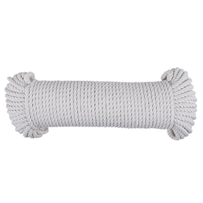 Afbeelding van CON:P katoenen koord 5 mm x 50 m, UV bestendig, 1 stuk, natuurlijk wit, B34181