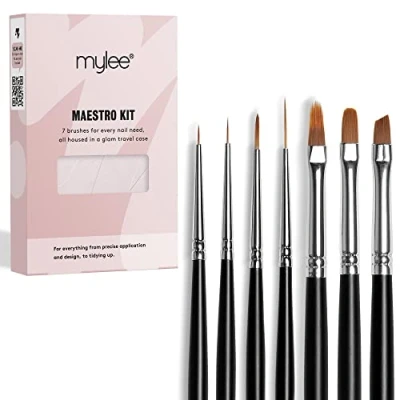 Afbeelding van Mylee Maestro Kit voor Gel Nail Art en Nagellak Applicatie. Professionele Kwaliteit Manicure Gereedschap Ideaal Thuis of Salon Gebruik