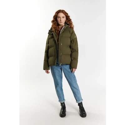 Afbeelding van Winterjas met padding DREIMASTER XS / Militaire Olijf 100% Polyester