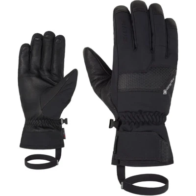 Afbeelding van Ziener GENIRO Skihandschoenen voor heren, wintersport Gore Tex, Primaloft, zwart, 8