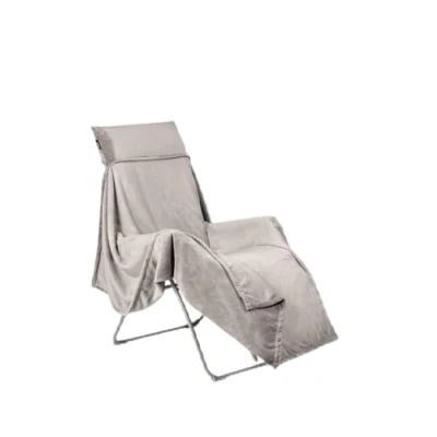 Afbeelding van Lafuma Flocon Fleecedeken Voor Relaxstoel Inuit Beige Accessoires