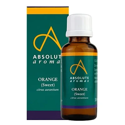 Afbeelding van Absolute Aromas Sinaasappel (Zoet) Etherische Olie 30 ml 100% Puur, Natuurlijk, Onverdund, Dierproefvrij en Vegan voor Aromatherapie, Diffusers, Branders DIY Schoonheidsrecepten