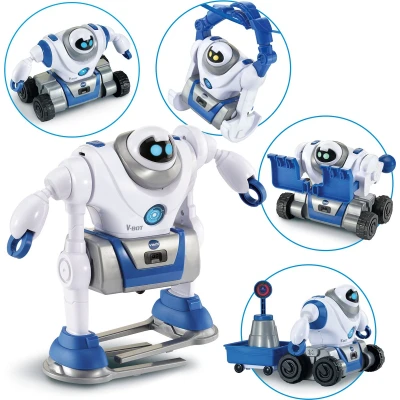 Afbeelding van VTech V Bot Mijn 5 in 1 Robot Speelgoed Stimuleert Creativiteit Inclusief 17 onderdelen vanaf Jaar