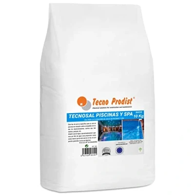 Afbeelding van Tecno Prodist TECNOSEL Zwembaden (10 kg zak), speciaal zout voor zwembaden, spa of whirlpool, eenvoudig aan te brengen