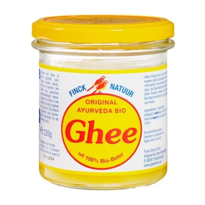 Afbeelding van Finck Naturkost Ghee Geklaarde Boter 220GR
