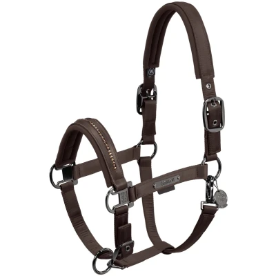 Afbeelding van Eskadron Halster Glossy Crystal Platinum Moss Green PONY 2
