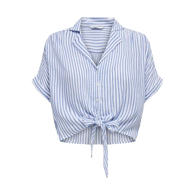 Afbeelding van ONLY Onlpaula LIFE TIE Blouse, Dames, Maat: XS, Cloud dancer