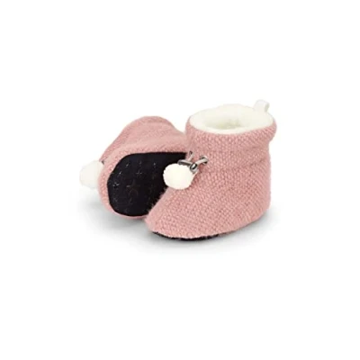 Afbeelding van Sterntaler Babyschoen bobble roze