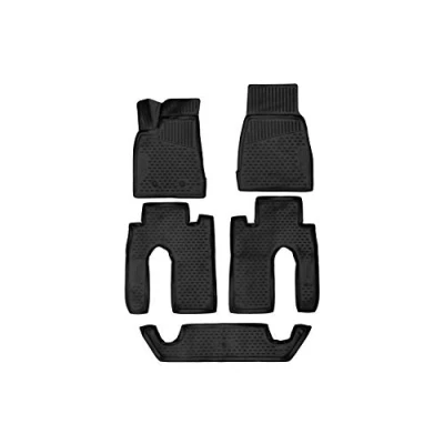 Afbeelding van Rubbermatten 3D voor TESLA Model X, 2015 &gt; cross, 5 delig