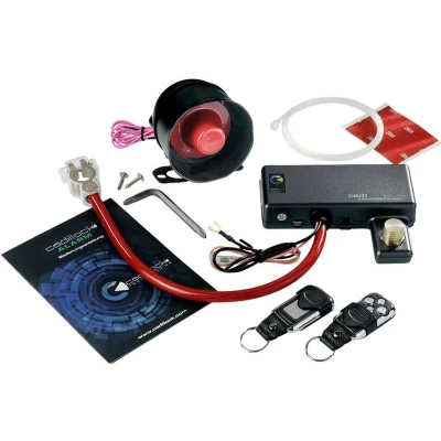 Afbeelding van Cadillock Alarm Plus Auto alarmsysteem Startonderbreker, Schoksensor, Incl. afstandsbediening 12 V