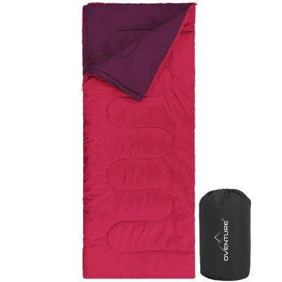 Afbeelding van Oventure Snoozer slaapzak dekenmodel 190 x 75 cm, incl. compressietas