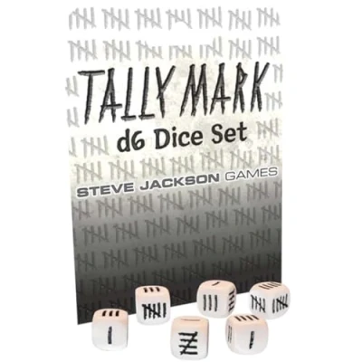 Afbeelding van Tally Mark D6 Dice Set Steve Jackson Games