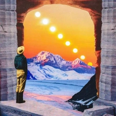 Afbeelding van True North Either Way, The Sun&#039;s Exploding (LP) (Coloured Vinyl)