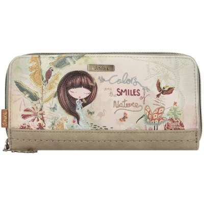 Afbeelding van Anekke Portemonnee Amazonia Extra Large Wallet Multicolor Veelkleurig