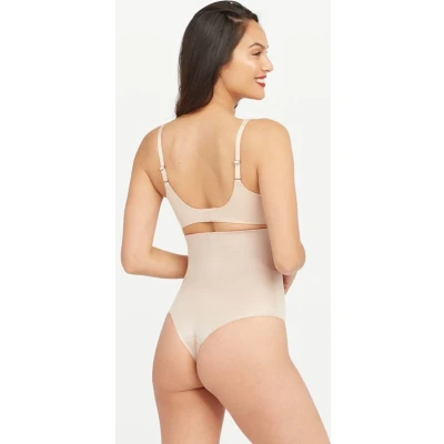 Afbeelding van Suit Your Fancy High Waisted Thong Soft Nude