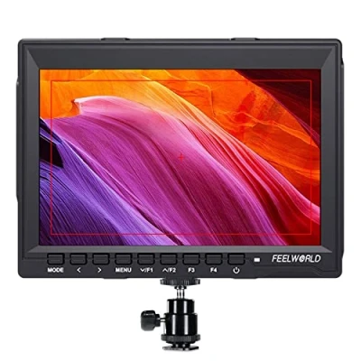Afbeelding van Feelworld FW759 7 inch op camera DSLR veldmonitor Full HD Focus Video Assist 1280x800 IPS met 4K HDMI ingang