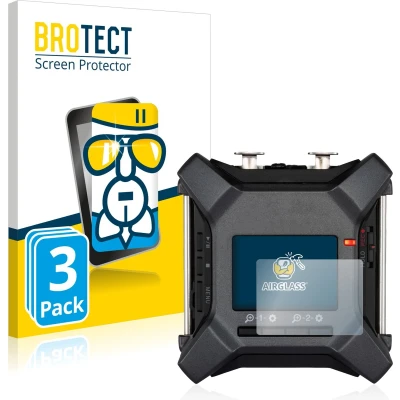 Afbeelding van BROTECT Screenprotector voor Zoom F3 field recorder Folie Beschermfolie Beschermglas transparant (3 Stuks)
