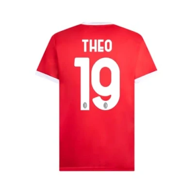 Afbeelding van AC Milan Jersey replica stadion seizoen 2024/2025, Home Theo uniseks volwassenen (1 stuk)