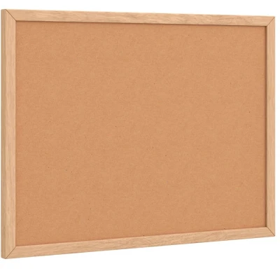 Afbeelding van vidaXL Kurkbord met massief grenenhouten frame 40x30 cm