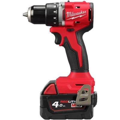 Afbeelding van Milwaukee M18 BLDDRC 402C boorschroefmachine 60Nm compact brushless, 2 x 4,0 Ah 4933492834