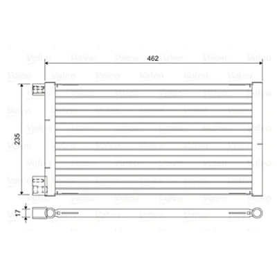 Afbeelding van Valeo Airco condensor 814433