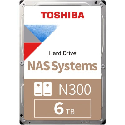 Afbeelding van Toshiba Tosh 6TB N300 Bulk 7200/SA3