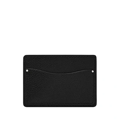 Afbeelding van Fossil Visitekaarthouder, Heren, Maat: One Size, Black